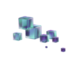 Footer front cube